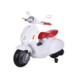BOXING DAY - Vespa elektronick motorka v bielej farbe