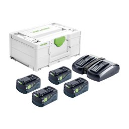 FESTOOL Energetická súprava SYS 18V 4x5,0/TCL 6 DUO 577709