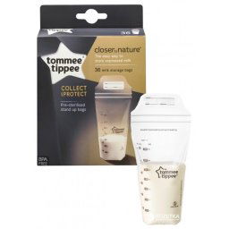 Tommee Tippee sky na uskladnenie materskho mlieka 350 ml., 36ks