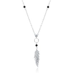 Olivie Strieborný náhrdelník PIERKO SPINEL 5212