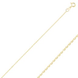 Olivie Strieborná retiazka GOLD 50cm 2597