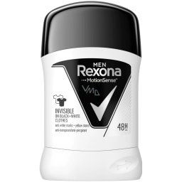 Rexona Men Invisible Black and White antiperspirant stick 50ml