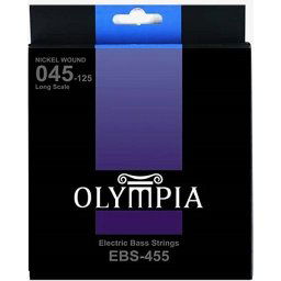 Struny na elektrickú basgitaru 45-125 EBS 455 Olympia
