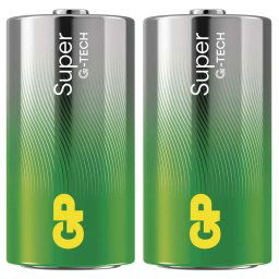 EMOS Alkalická batéria GP Super C (LR14), 2ks B01302