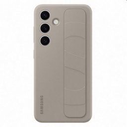 Zadný kryt Silicone Grip Cover pre Samsung Galaxy S24, dymová EF-GS921CUEGWW