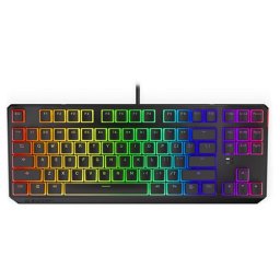 ENDORFY herná klávesnica Thock TKL Pudd.Kailh RD RGB USB red sw. drôtová mechanická US layout čierna RGB EY5A006