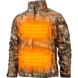 Prémiova poľovnícka vyhrievaná bunda "XXXL" - maskáčová M12 HJ CAMO6-0 Milwaukee