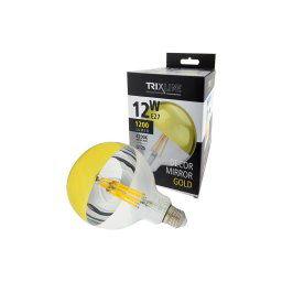 Žiarovka LED E27 12W G125 biela prírodná TRIXLINE Decor Mirror P976 Gold