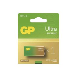 Batéria 6F22 (9V) alkalická GP Ultra 9V 1ks