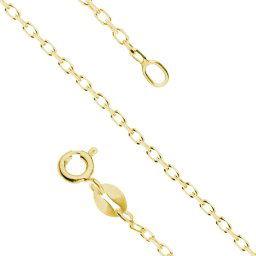 Olivie Strieborná 50cm retiazka ROLO GOLD 4967