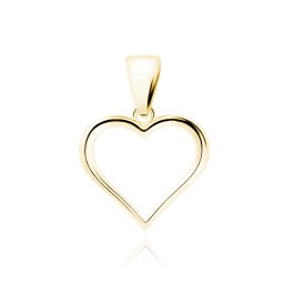 Olivie Strieborný prívesok SRDCE GOLD 5216