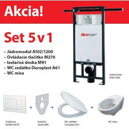 AM102 - Alcaplast Jadromodul WC set 5v1 AM102 jadrofix