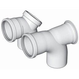 52100321 - Brilon Komínové koleno s kontrolnými otvormi DN 80, 52100321