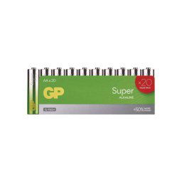 Batéria AA (R6) alkalická GP Super 20ks / shrink