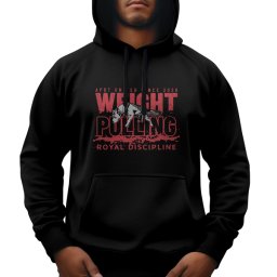 Mikina klokanka APBT UNITED - Weight Pulling