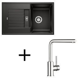 Blanco set Zia 45 S + Mila chróm biela soft
