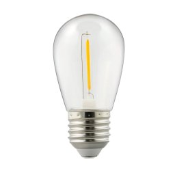 T-LED LED žárovka Filament 1W E27 oválna 032565