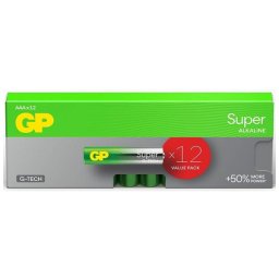 EMOS GP Alkalická batéria GP Super LR03 (AAA) 12ks B0114T