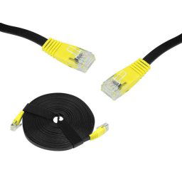 Kábel UTP RJ45/RJ45 Cat5e 5m LTC LXIT5 ultra tenký