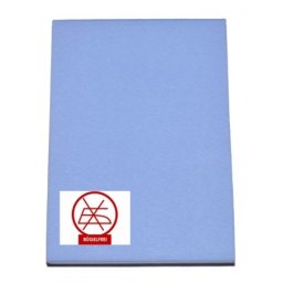 Detsk plachta s gumou 80x160 cm, farba modr