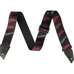 Pás na gitaru Strap Headstock Black/Red Jackson
