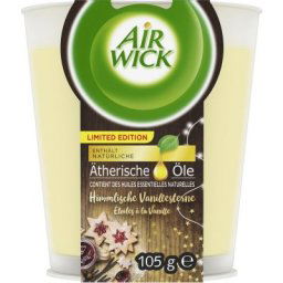 Air Wick Deco Essential Oil Infusion vôňa vanilkového pečiva sviečka 105g