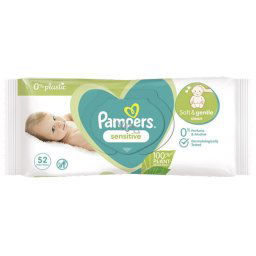 Pampers sensitive vlhčené utierky 52ks