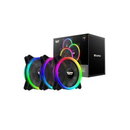 Súprava PC ventilátorov DARKFLASH DR12 Pro 3v1