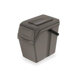 Kôš odpadkový SORTIBOX II 25l šedý kameň