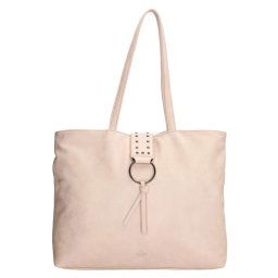 Béžová veľká shopper kabelka na rameno „Olivie“