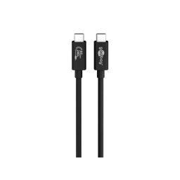 Kábel GOOBAY 61717 USB-C/USB-C 1m Black