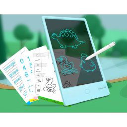 Detský tablet - smart zápisník LCD tabulka na kreslenie / písanie pre deti priehľadná 8.5”