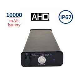 Externa bateria 10 000 mAh pre AHD cúvacie kamery so 4 PIN s IP67
