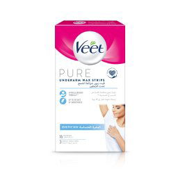 VEET Pure Studené voskové pásiky podpazušie 16 ks