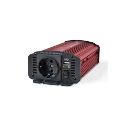 Menič napätia GETI GPI 612 12V/230V 600W USB Schuko