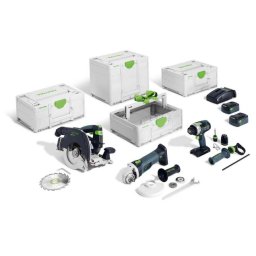 FESTOOL HKC 55/TPC 18/AGC 18/TB M 137 Aku. Combo sada na drevostavby 578025