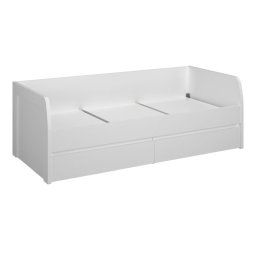 Kondela Posteľ 2S, 90x200 biela, ERODIN