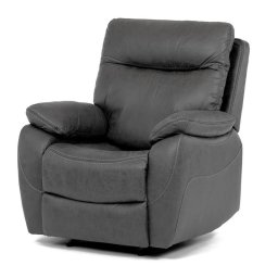 Autronic, Elektrické relaxačné kreslo sivé, TV-4094 GREY3, polohovateľné