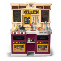 Home Chef 85 dielna detsk kuchynsk sprava vo fialovej farbe