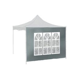 Bočnice pre párty stan CATTARA 13345 Window Waterproof 2x3m sivá