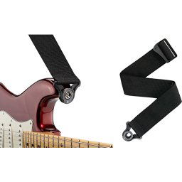 Pás na gitaru 50mm AUTO LOCK Polypro čierny D´Addario