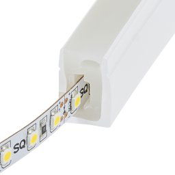 T-LED Silikónový profil pre LED pásiky hranatý S1 117003