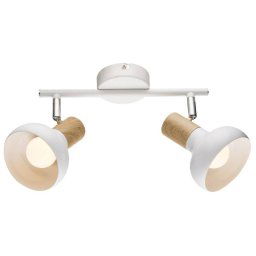 Candellux Biele stropné svietidlo Puerto pre žiarovku 2x E14 92-62659