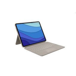 Logitech COMBO TOUCH pre iPad Pro 12.9" (5. a 6. gen.) - piesková - US 920-010258