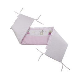 Mama Kiddies Sofie Dreams 180 Pink Grid Protector - Teddy Play