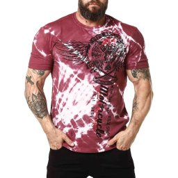 Tričko Cipo & Baxx CT769 burgundy