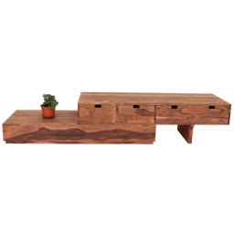 indickynabytok.sk - TV stolík 260x40x60 indický masív palisander