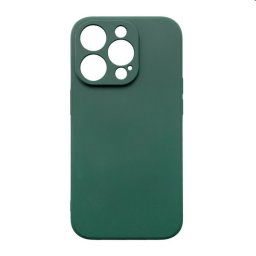 Silikónový kryt MobilNET pre Apple iPhone 14 Pro Max, tmavozelený PGU-5369-IPH-14PMX