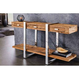 LuxD Dizajnová konzola Shark 140 cm teak