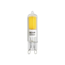 Žiarovka LED G9 2,2W biela teplá RETLUX RLL 455